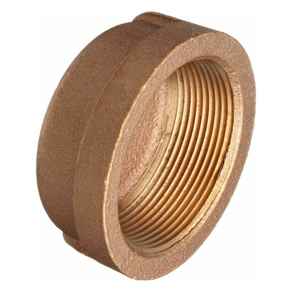 1/2" Brass Cap (Lead Free)