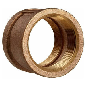 3" Brass Coupling (Lead Free)