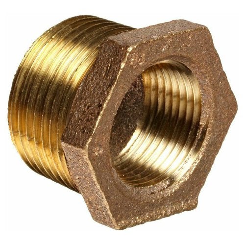 3" x 1-1/2" Brass Hex Bushing (Lead Free)