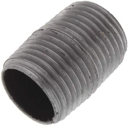 1/2" x Close Black Pipe Nipple