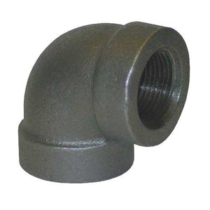 1/2" Black Iron 90°  Elbow