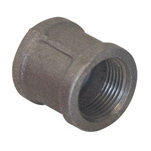 1/4" Black Iron Banded Coupling