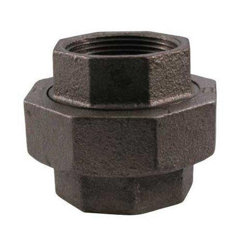 1-1/2" Black Iron Union