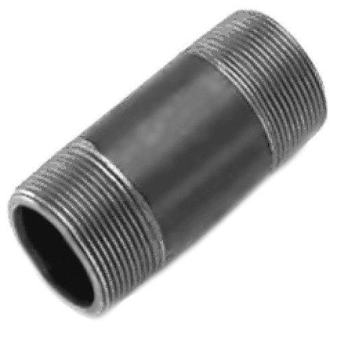 3/8" x 1-1/2" Black Pipe Nipple