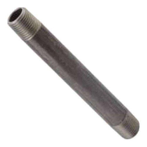 3/8" x 11" Black Pipe Nipple