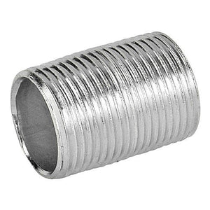 1/8" x Close Galvanized Steel Pipe Nipple