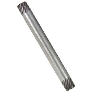 1/4" x 11" Galvanized Steel Pipe Nipple