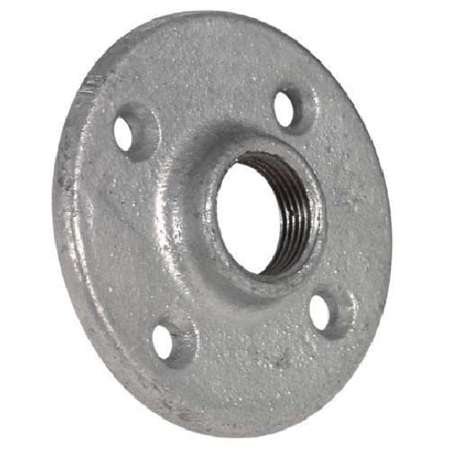 1/4" Galvanized Floor Flange