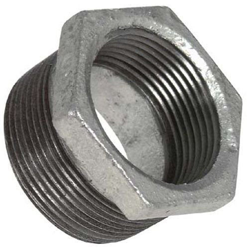 1/2" x 1/4" Galvanized Hex Bushing