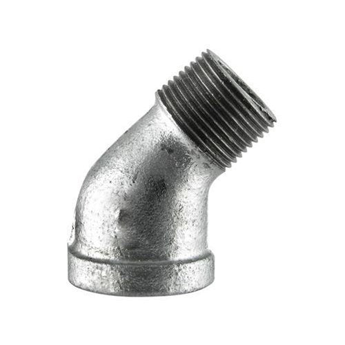 1/8" Galvanized 45° Street Elbow